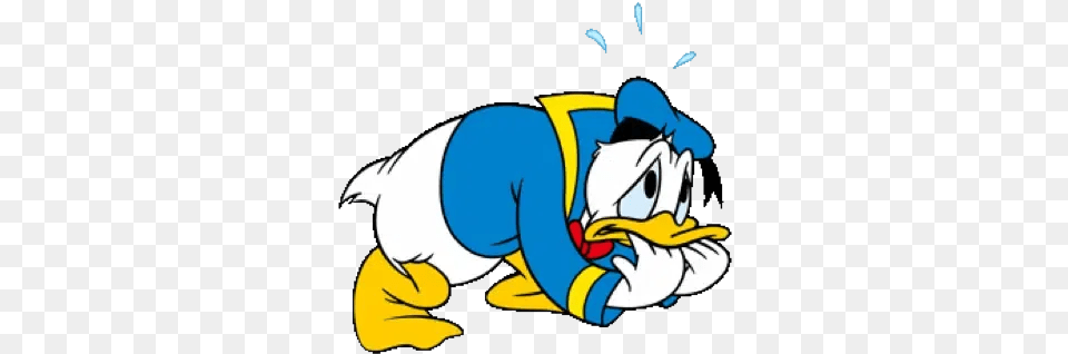 Donald Duck Whatsapp Stickers Stickers Cloud Fictional Character, Cartoon, Person Png