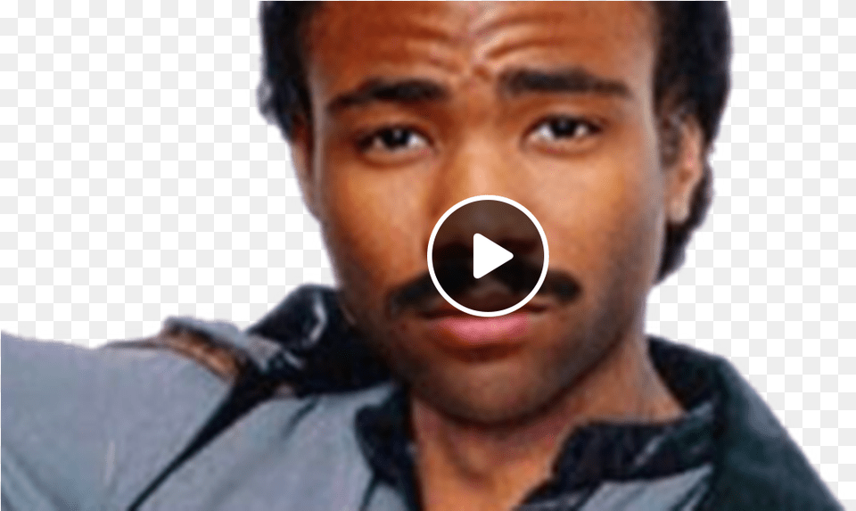 Donald Glover Is Lando Calrissian Leonardo Dicaprio Donald Glover Lando Costume, Face, Frown, Head, Person Png Image