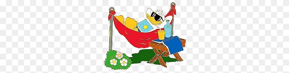 Donald In Hammock Anything Donald Duck Disney Pins Donald, Furniture Png