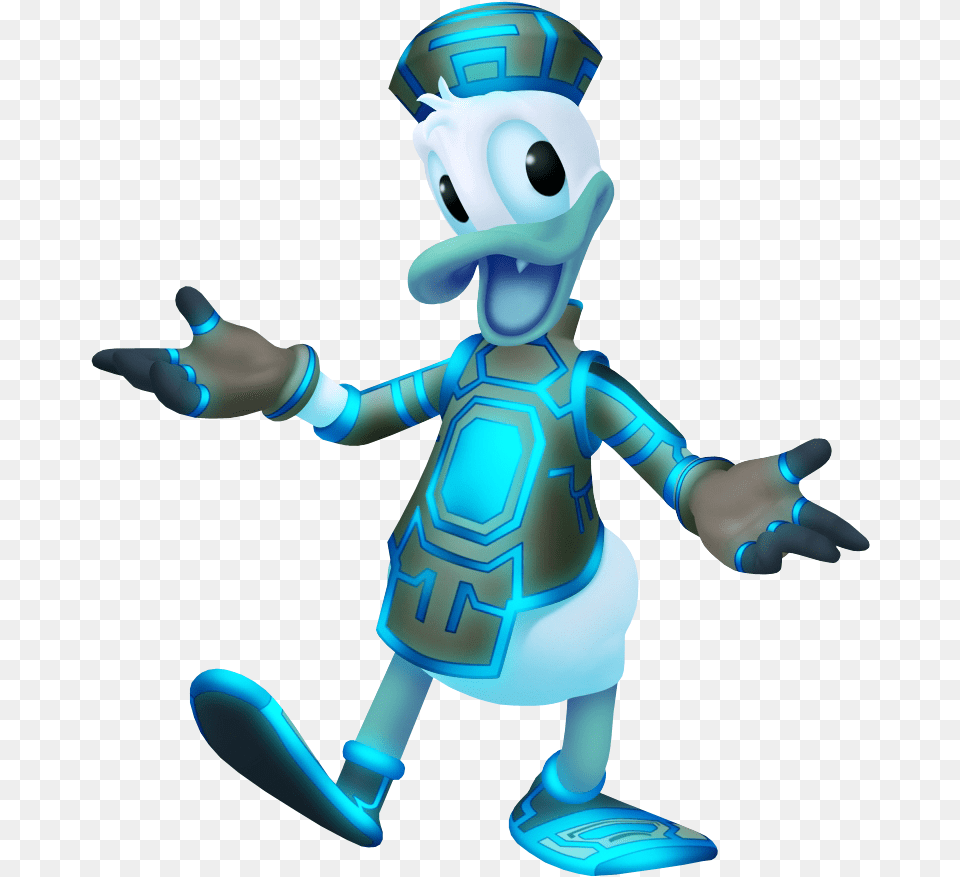 Donald Tron Kingdom Hearts, Toy, Robot Free Transparent Png