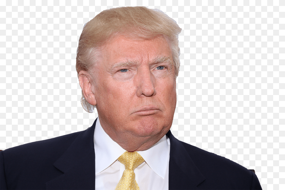 Donald Trump, Accessories, Suit, Sad, Person Png Image