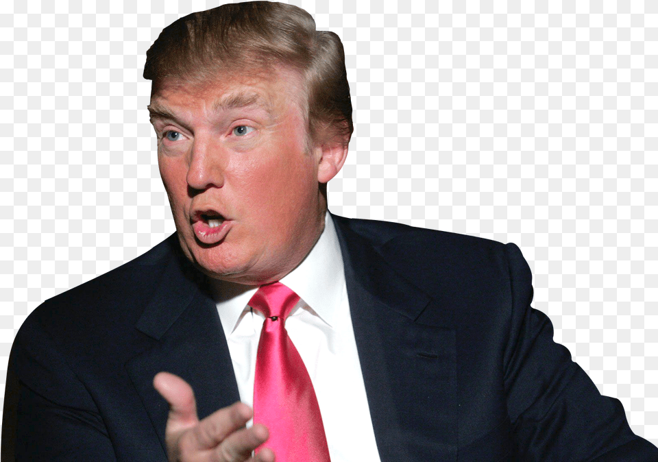Donald Trump, Accessories, Suit, Person, Necktie Free Transparent Png