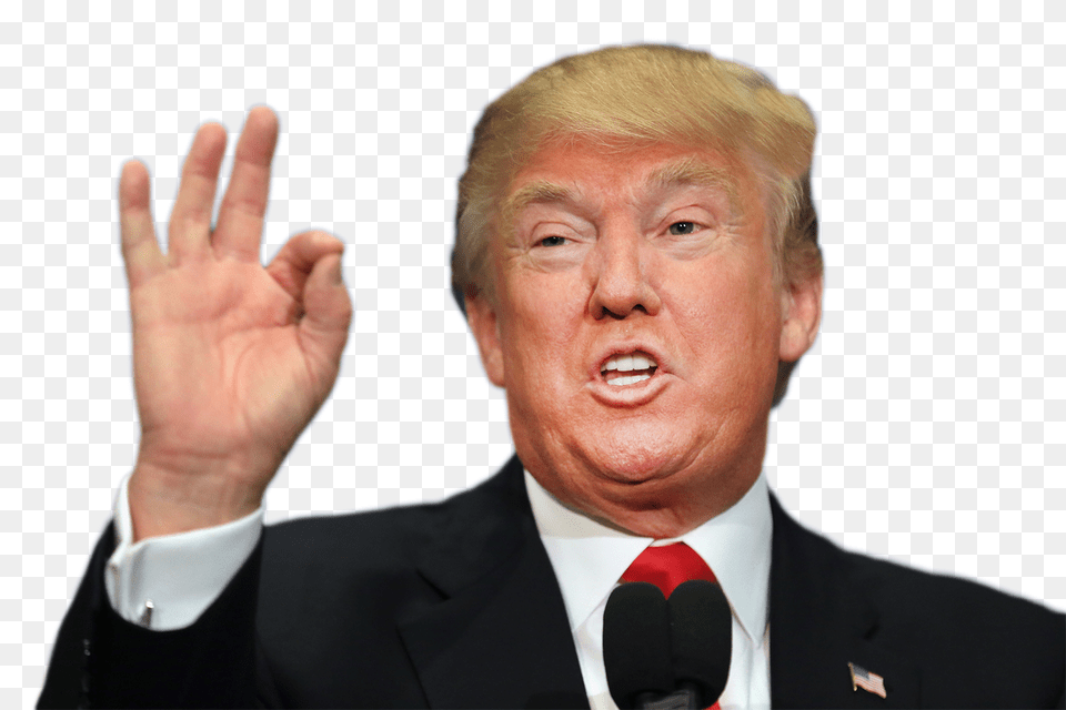 Donald Trump, Male, Hand, Man, Finger Png