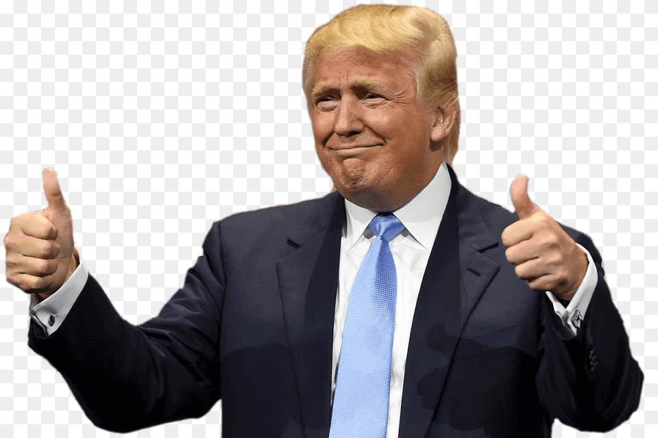 Donald Trump, Accessories, Person, Tie, Hand Free Png