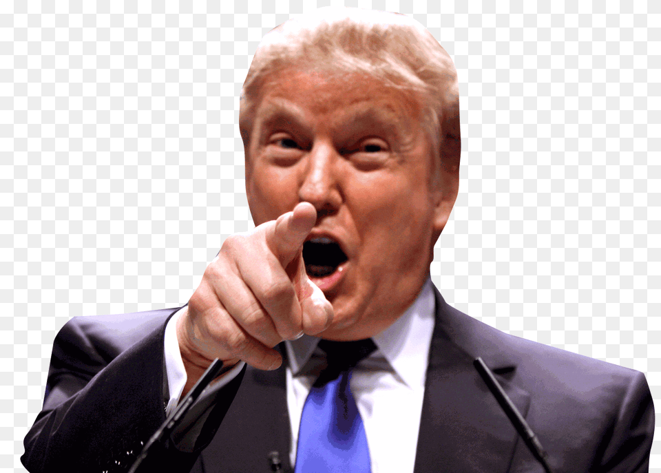 Donald Trump, Male, Man, Head, Person Free Png Download
