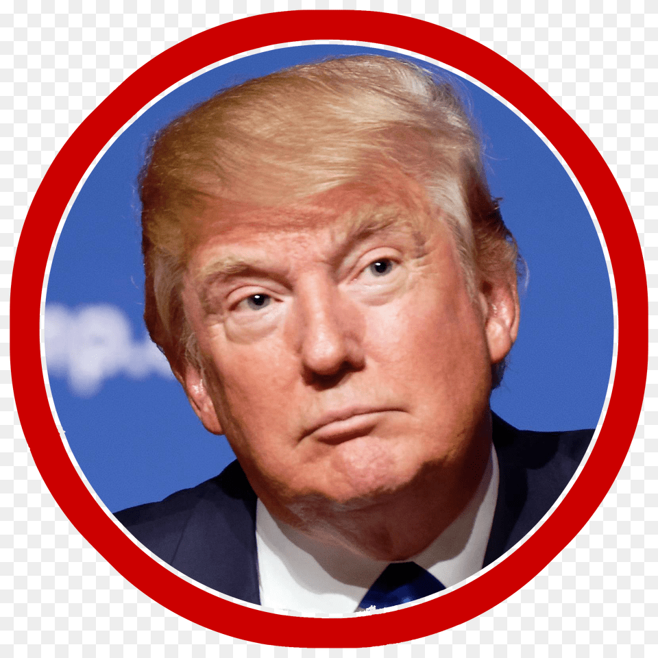 Donald Trump, Male, Person, Man, Portrait Free Transparent Png