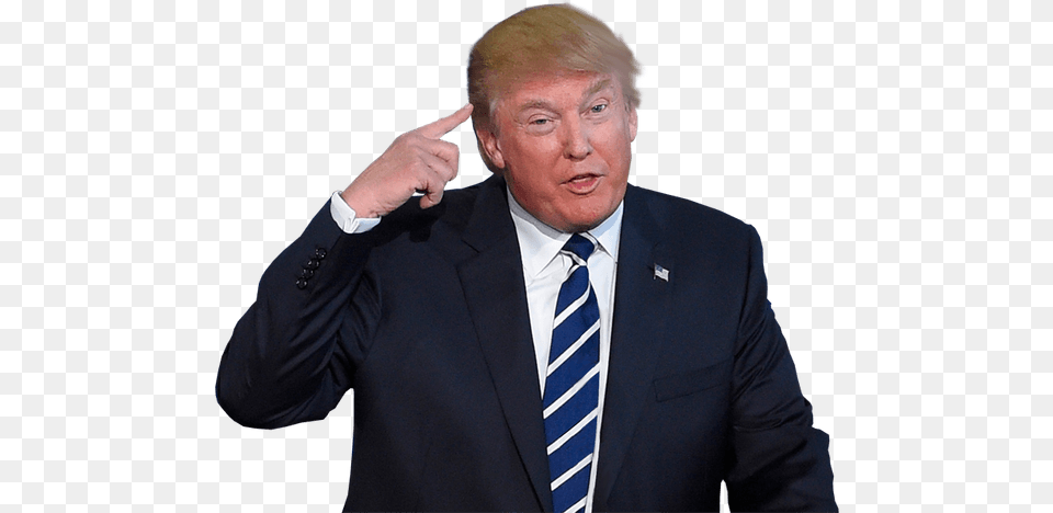 Donald Trump, Accessories, Jacket, Male, Man Free Png