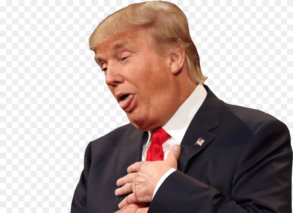 Donald Trump, Male, Man, Person, Head Free Transparent Png