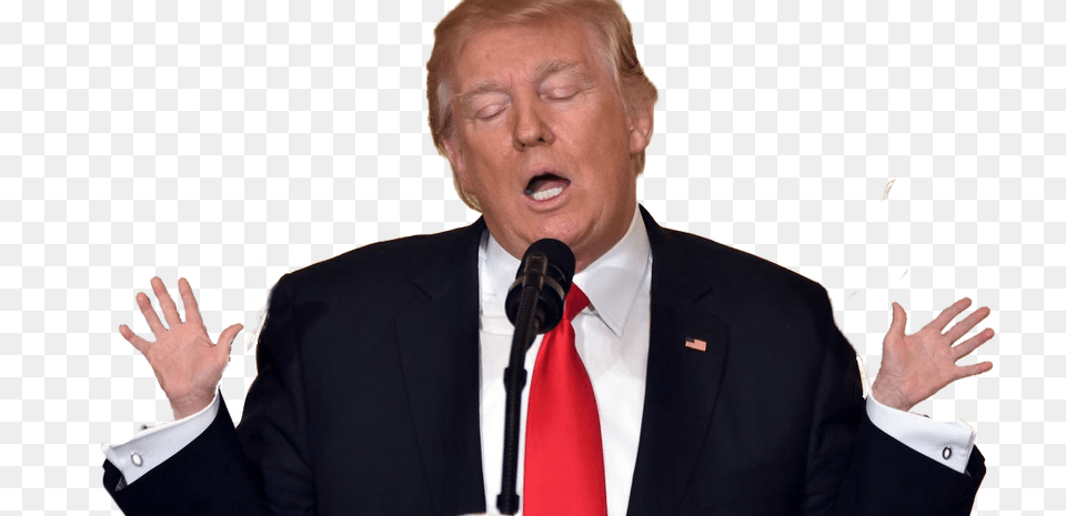 Donald Trump, Suit, Person, Clothing, Crowd Free Png