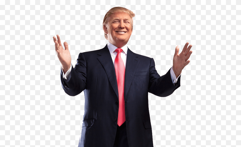 Donald Trump, Accessories, Suit, Tie, Formal Wear Free Png Download