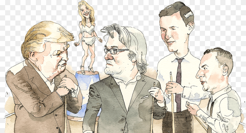 Donald Trump As Frank Sinatra Kellyanne Conway As Angie Jared Kushner Barry Blitt, Art, Adult, Person, Man Png Image