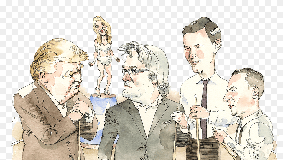 Donald Trump As Frank Sinatra Kellyanne Conway As Angie Jared Kushner Barry Blitt, Adult, Publication, Person, Man Free Png