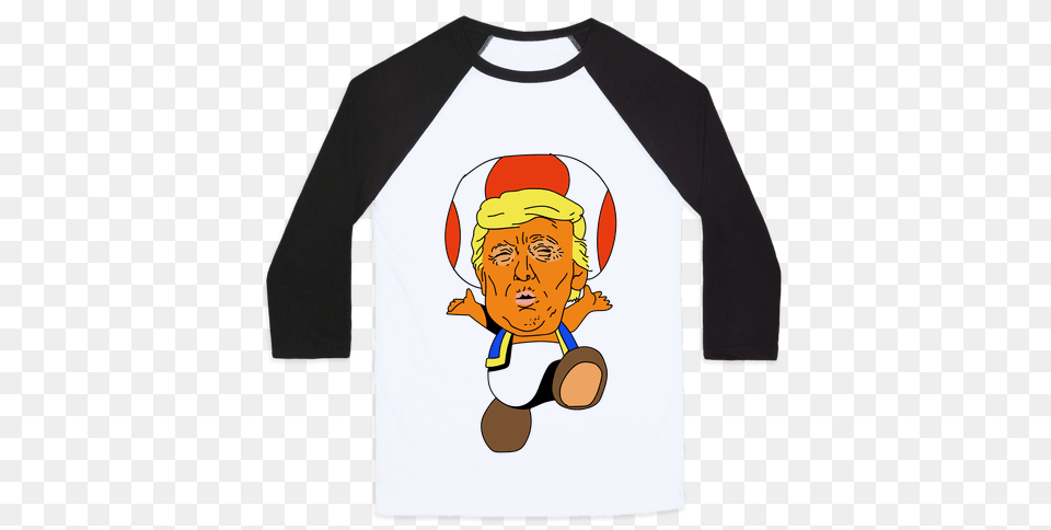 Donald Trump Baseball Tees Lookhuman, Clothing, Long Sleeve, Sleeve, T-shirt Png