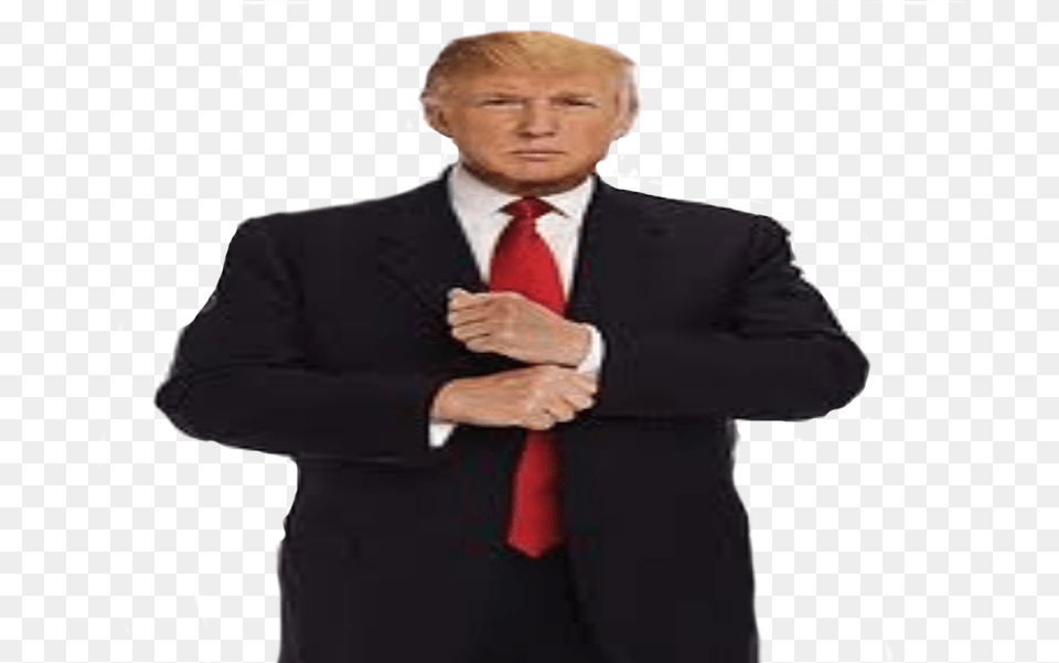 Donald Trump Body, Accessories, Tie, Suit, Clothing Free Png Download