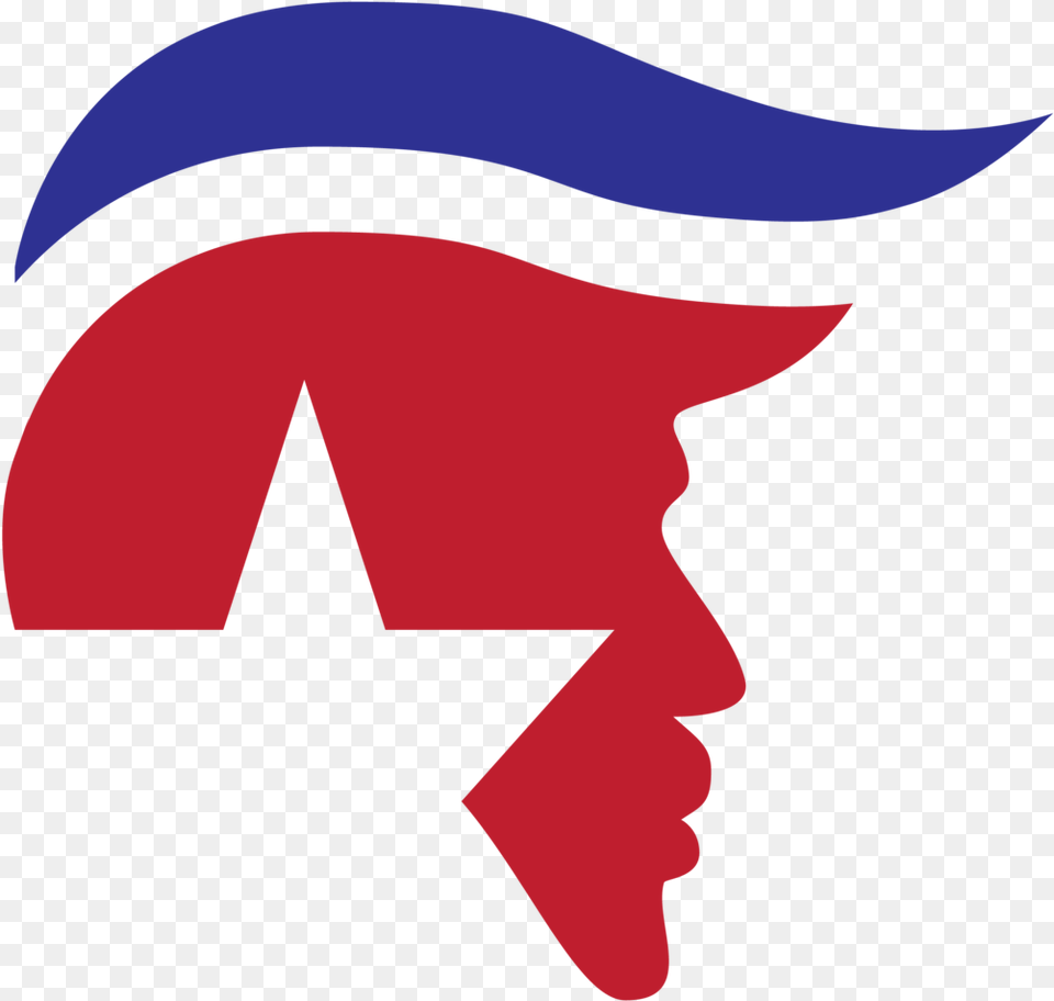 Donald Trump Campaign Logos Transparent Cartoons, Clothing, Hat, Logo, Person Png Image