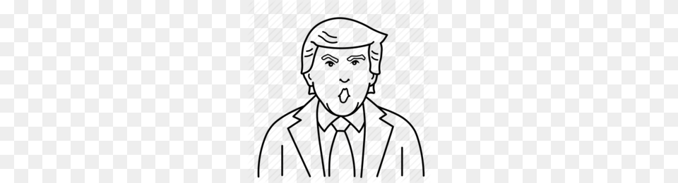 Donald Trump Clipart, Person, Postage Stamp, Art Free Png