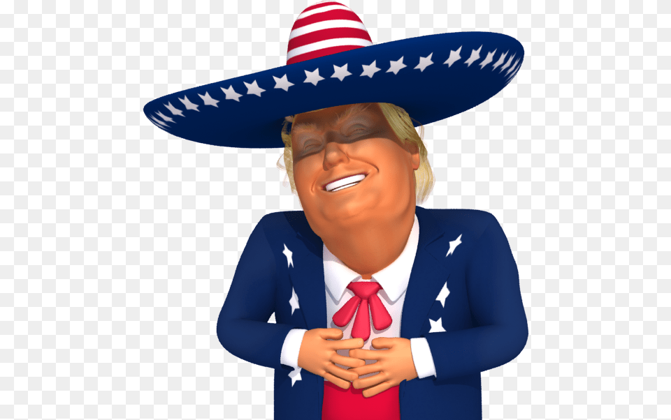 Donald Trump Doing The Floss, Clothing, Hat, Adult, Person Free Transparent Png