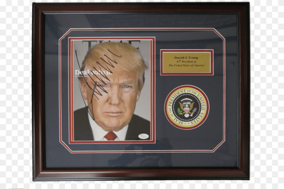 Donald Trump Download Picture Frame, Man, Adult, Face, Head Png
