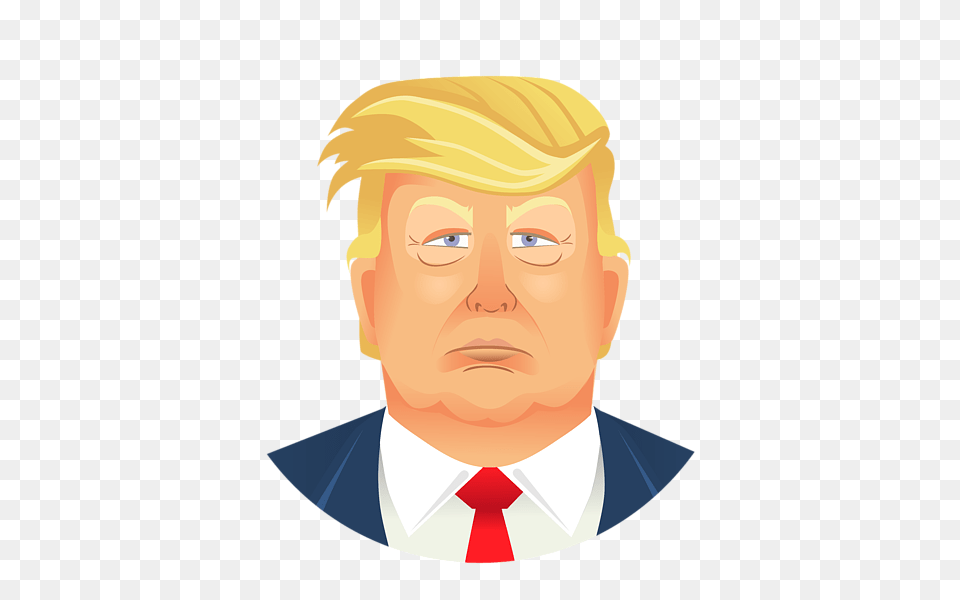 Donald Trump Emoticons Round Beach Towel For Sale, Accessories, Portrait, Photography, Person Png