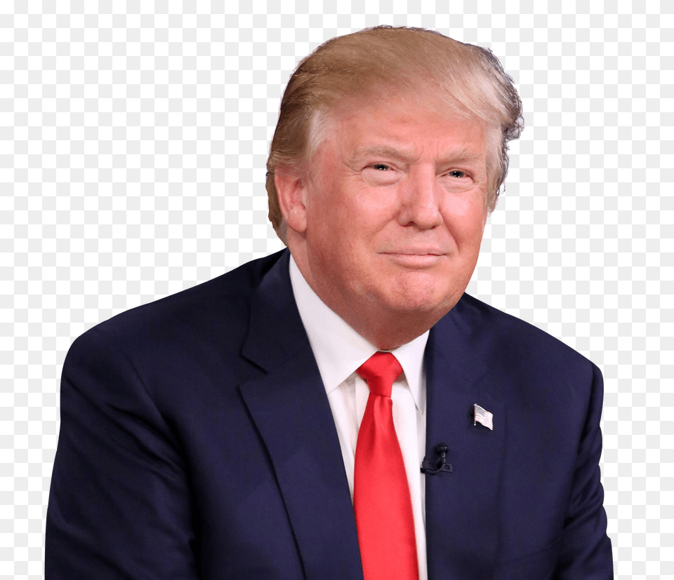 Donald Trump Face Accessories, Suit, Portrait, Photography Png Image