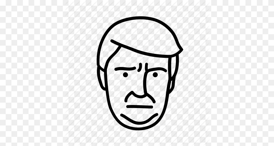 Donald Trump Face Man Person Persona User Icon, Head, Photography, Portrait, Art Free Transparent Png