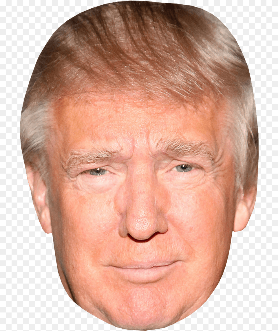 Donald Trump Face Mask, Adult, Portrait, Photography, Person Free Png Download