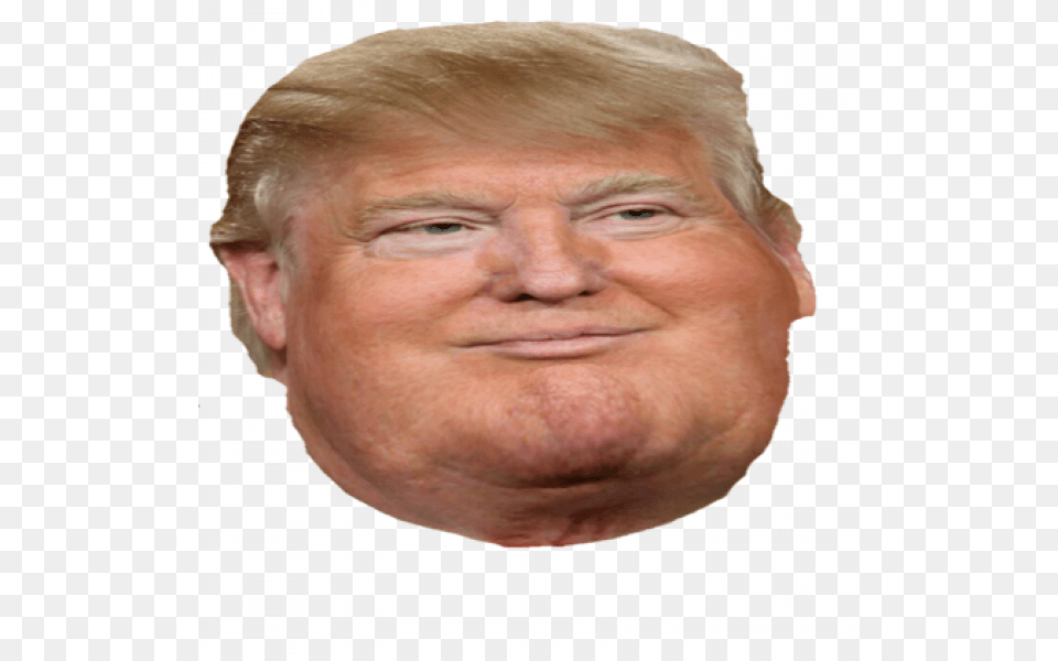 Donald Trump Face Only, Adult, Head, Male, Man Free Png