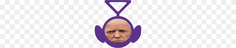 Donald Trump Face Teletobbies, Frown, Head, Person, Sad Free Png