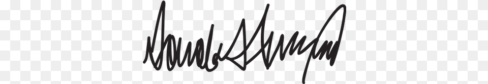Donald Trump Hand Signature, Handwriting, Text, Festival, Hanukkah Menorah Free Png