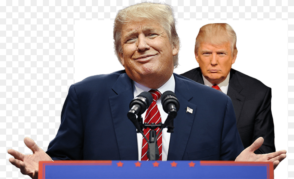 Donald Trump Has An Evil Doppelganger Trump Don T Know, Person, People, Crowd, Formal Wear Png Image