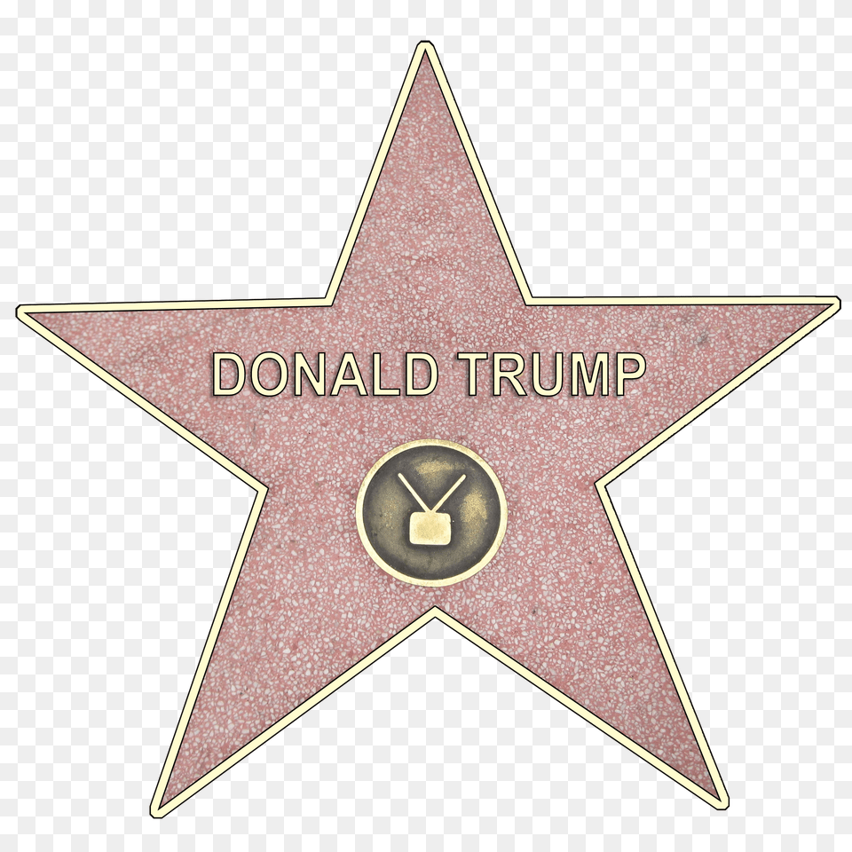 Donald Trump Hollywood Star Sticker Hollywood Png Image