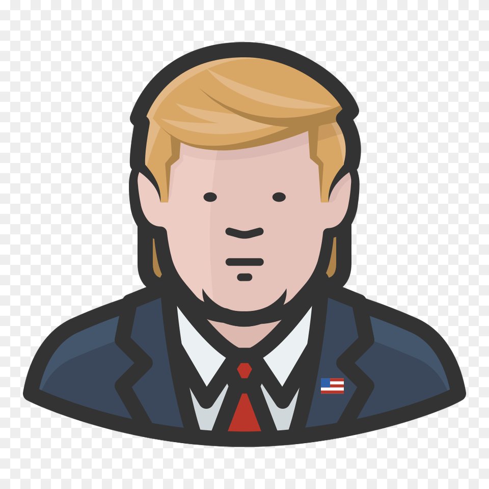 Donald Trump Icon Donald Trump Icon, Head, Body Part, Face, Portrait Free Png Download