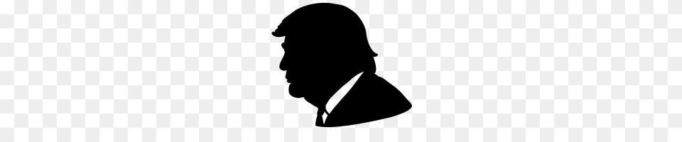 Donald Trump Icons Noun Project, Gray Free Transparent Png