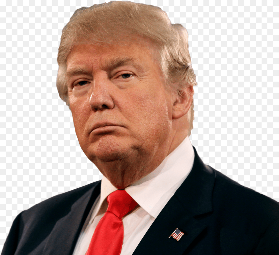 Donald Trump Images 140 Characters Fleeing From Their Author An Unauthorized, Accessories, Sad, Portrait, Photography Png Image