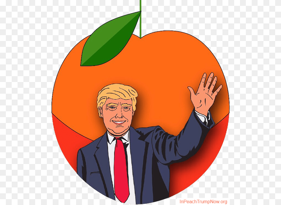Donald Trump Is A Peach, Photography, Male, Adult, Person Free Png Download
