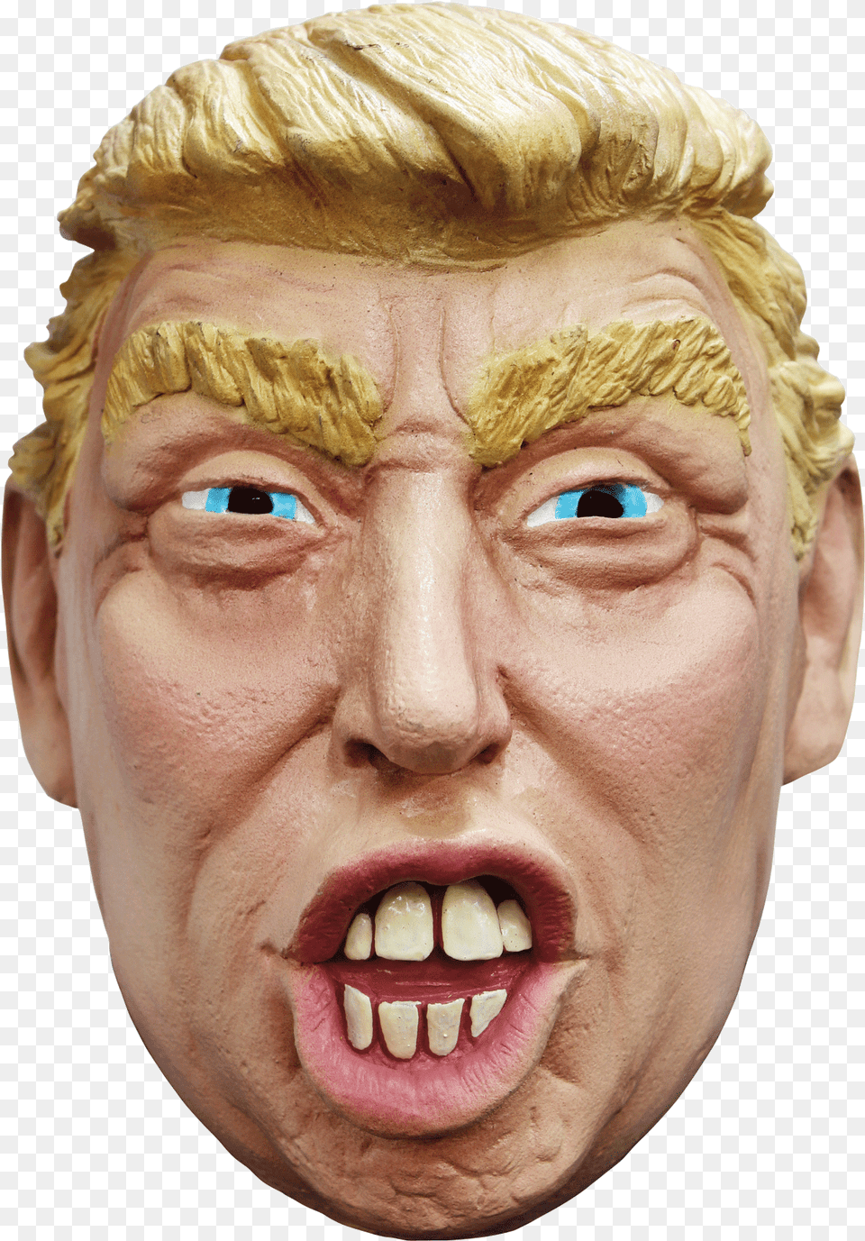 Donald Trump Latex Mask Halloween Costume Donald Trump Masks, Adult, Male, Man, Person Png