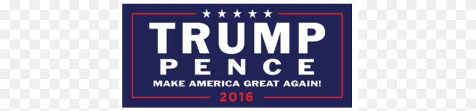 Donald Trump Mike Pence Bumper Sticker Set, Flag, Text Free Transparent Png