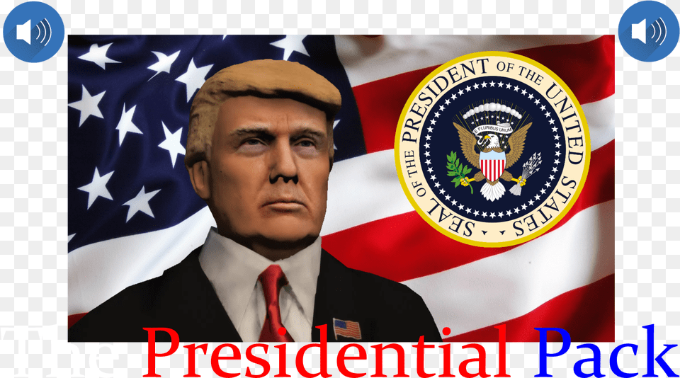 Donald Trump Pack Gta5modscom President Of The United States, American Flag, Flag, Adult, Person Free Transparent Png