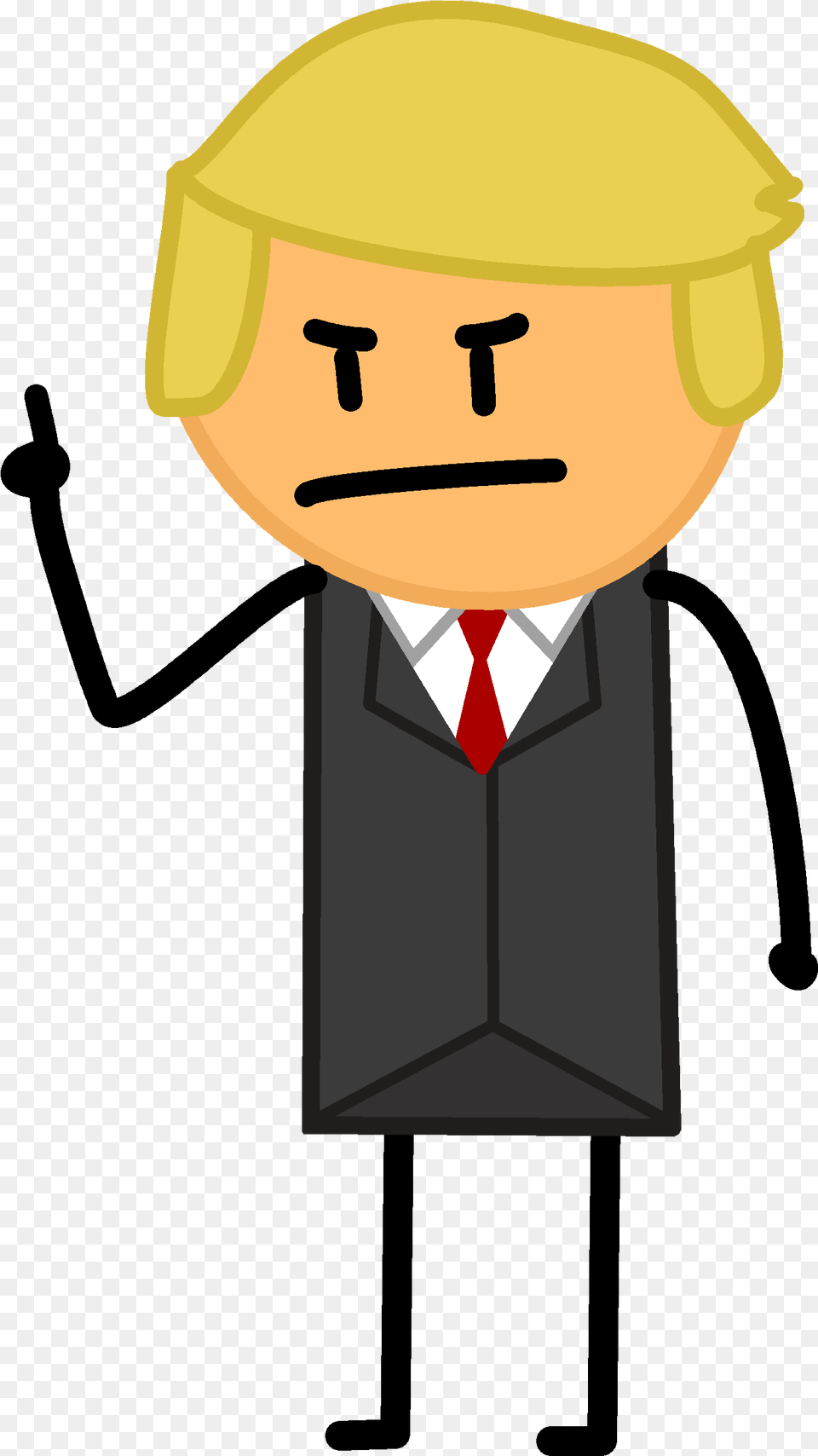 Donald Trump Pic Cartoon, Accessories, Tie, Helmet, Hardhat Png Image