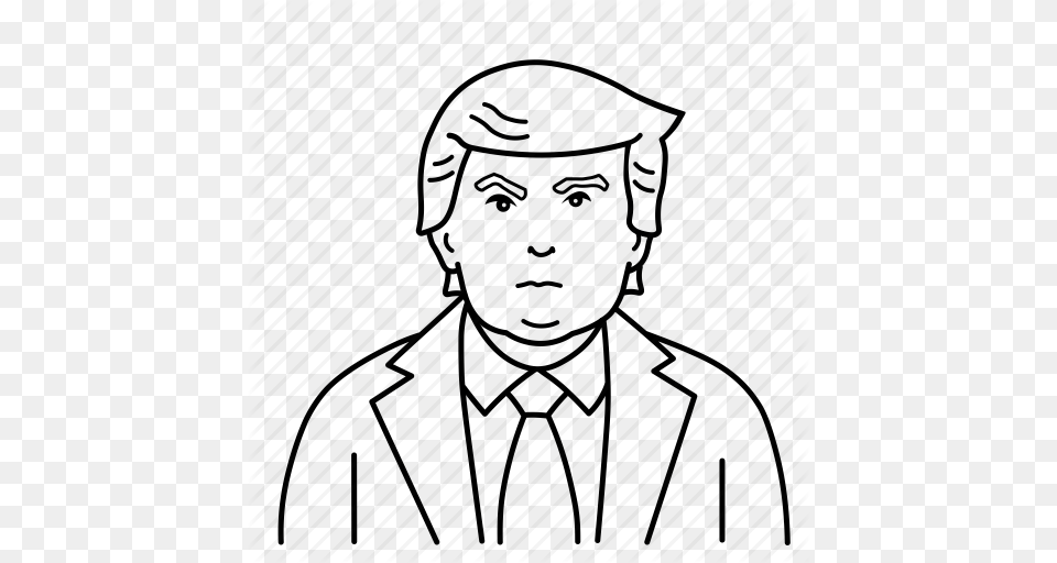 Donald Trump Politician President Republican Trump United, Art, Face, Head, Person Free Png Download