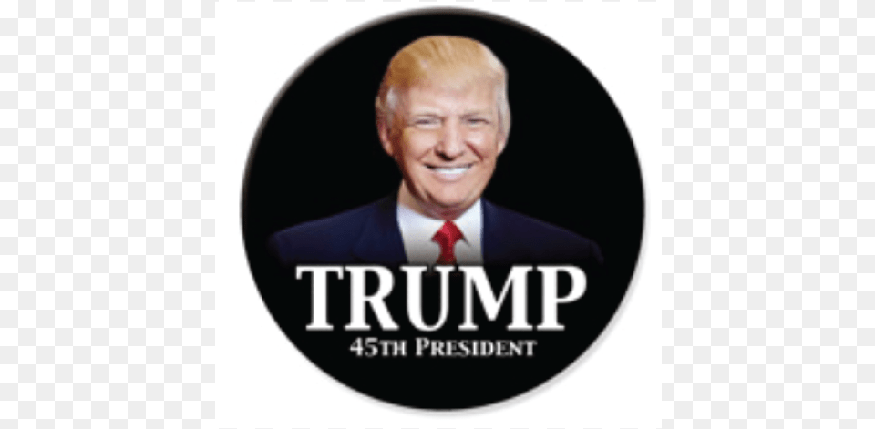 Donald Trump President Button 45th President Logo President Donald Trump Inauguration Button Set, Photography, Accessories, Tie, Formal Wear Free Transparent Png
