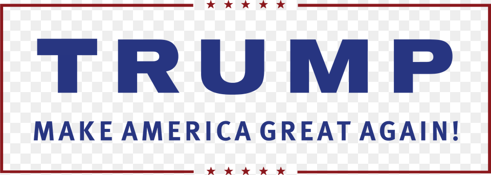 Donald Trump President Logo Make America Great Again White Background, Text Png