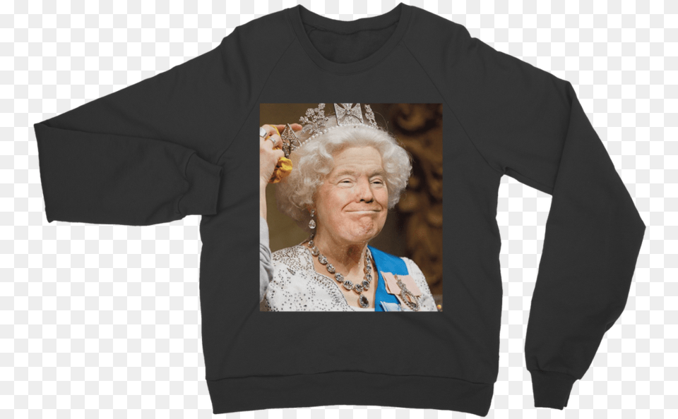 Donald Trump Queen Photoshop, Long Sleeve, T-shirt, Clothing, Sleeve Png Image