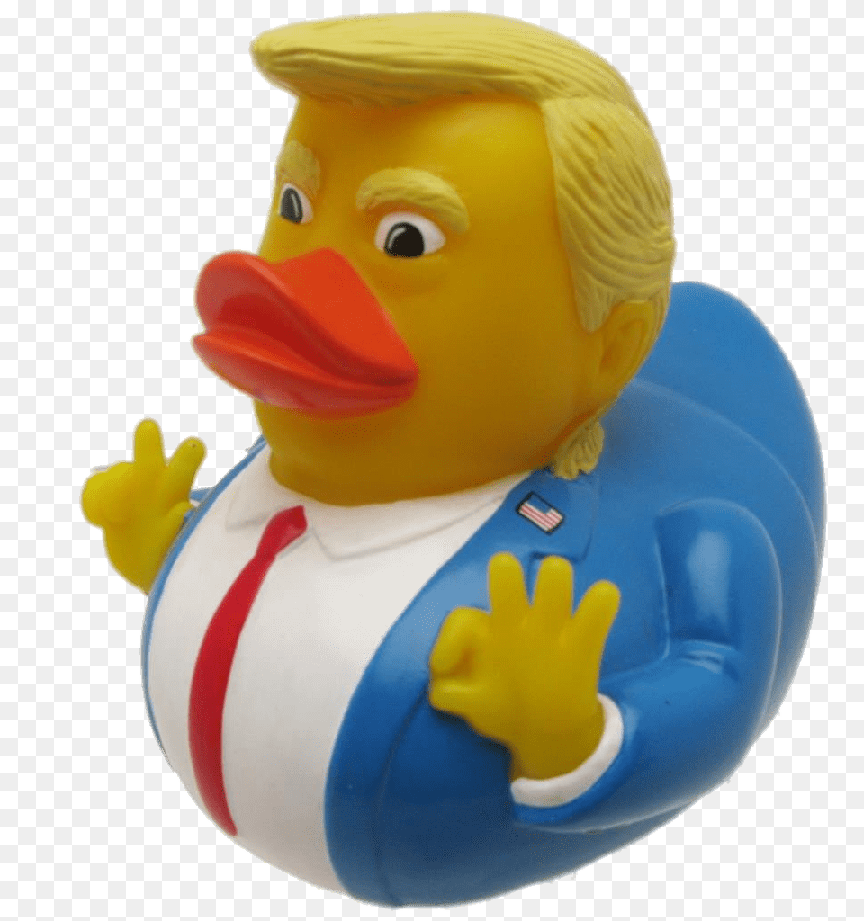 Donald Trump Rubber Duck, Toy, Inflatable, Face, Head Png