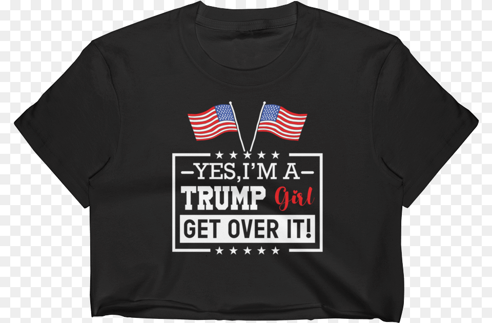 Donald Trump Toupee Active Shirt, Clothing, T-shirt, Flag Free Png Download