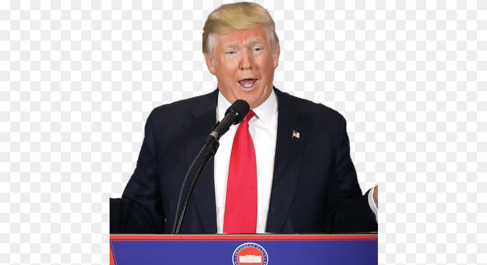 Donald Trump Tower News Conference Politician Trump Conference, Accessories, Person, People, Man Free Transparent Png