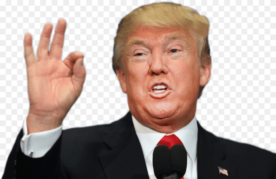 Donald Trump Trump, Hand, Body Part, People, Crowd Free Png