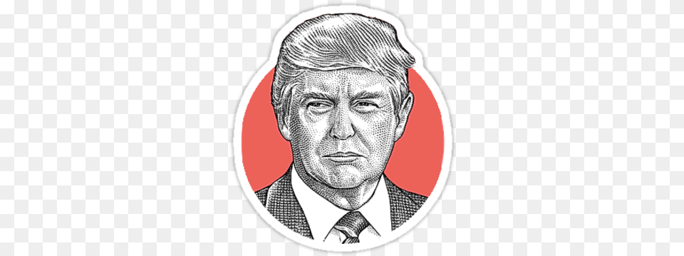 Donald Trump Trump Inauguration T Shirt, Portrait, Art, Face, Head Free Png