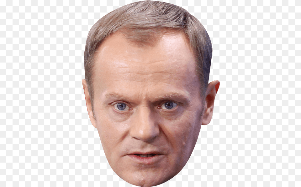 Donald Tusk Stern Celebrity Big Head Celebrity Cutouts Hair Loss, Adult, Portrait, Photography, Person Free Png Download