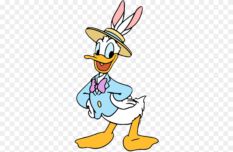 Donaldduck Disney Donald Duck Easter And Daisy Duck, Cartoon, Baby, Person Png Image